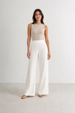 Vintage Lauren Ralph Lauren Petite 4P Breakers White Linen Pants NWT Y2K Coastal